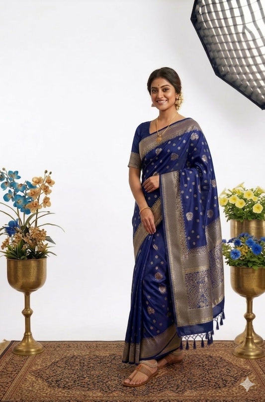 Japani Silk Sharee with Blouse Piece