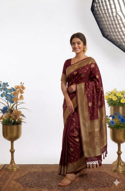 Japani Silk Sharee with Blouse Piece